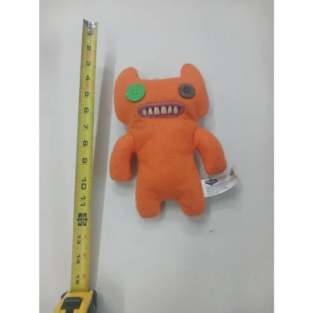 Orange fuggler creepy pet teddy wooby realistic teeth Goth Cosplay prop